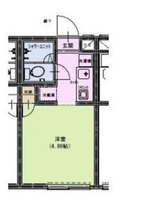 フラットスクエアの物件間取画像